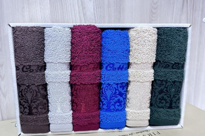 Рушники кухонні "VIP COTON" Cestepe  ( 6 шт.) Турція