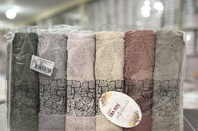 Рушники для обличчя Cestepe  Lux VIP Coton (6 шт.) Турція