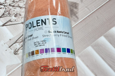 Простынь трикотажная  на резинке Polents 180*200+25 Т урция