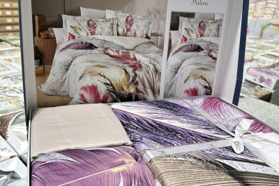 Постільна білизна євро Satin 3D Sarnia Yalens