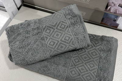 Полотенце махровое VIP Cotton  70*140-1 шт.(для ванной, банный) и 50*90-1 шт. (для лица)