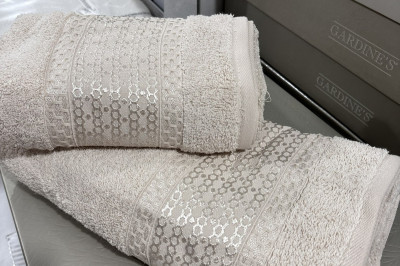 Полотенце махровое VIP Cotton  70*140-1 шт.(для ванной, банный) и 50*90-1 шт. (для лица)