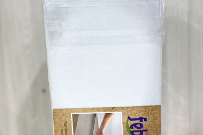 Простынь на резинке  Febo 160*200+30 белая  (Турция)