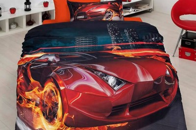 Подростковое постельное белье Satin 3D Fever