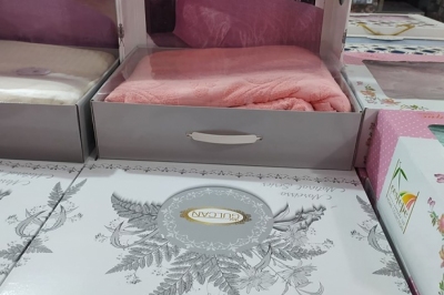 Махровая простынь – покрывало Gulcan Турция