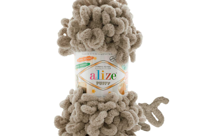 Пряжа Alize Puffy (Ализе Пуфи) 990 беж