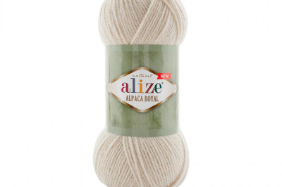 Пяжа Alize Alpaca Royal New (Альпака роял н'ю) 599 слоновая кость