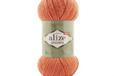 Пяжа Alize Alpaca Royal New (Альпака роял н'ю) 692 манго