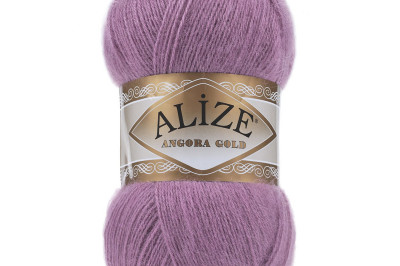 Пряжа Angora Gold (Ангора Голд) 28 сухая роза