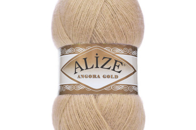 Пряжа Angora Gold (Ангора Голд) 95 светло-бежевый