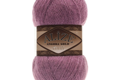 Пряжа Angora Gold Simli (Ангора Голд Сімлі) 28 сухая роза