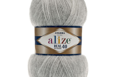 Пряжа Angora Real 40 (Ангора Реал 40)  614 брилиант