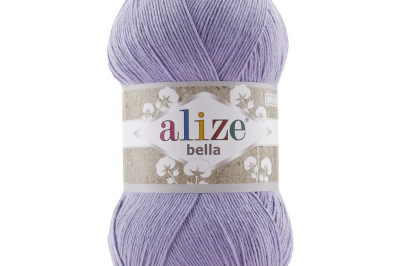Пряжа Alize Bella 100 (Ализе Белла) - 158 сиреневый