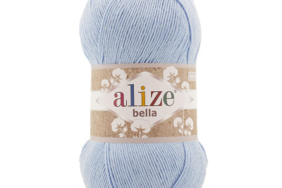 Пряжа Alize Bella 100 (Ализе Белла) - 40 голубой