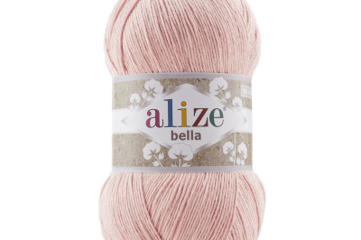Пряжа Alize Bella 100 (Ализе Белла) - 613 пудра