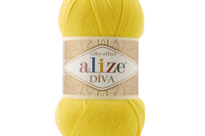 Пряжа Alize Diva (Ализе Дива) 110 маргаритка