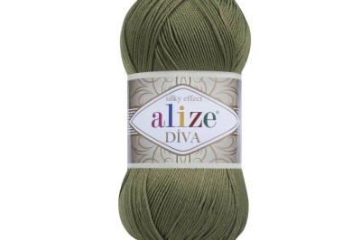 Пряжа Alize Diva (Ализе Дива) 273 папоротник