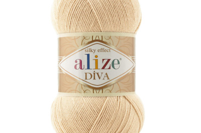 Пряжа Alize Diva (Ализе Дива) 368 беж