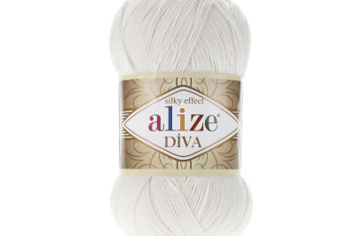 Пряжа Alize Diva (Ализе Дива) 450 перламут