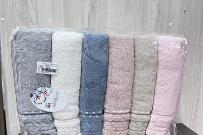 Полотенца банные Cestepe  VIP Coton( 6 шт. ) Турция
