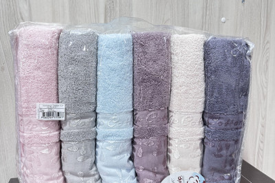 Полотенца банные Cestepe  VIP Coton( 6 шт. ) Турция