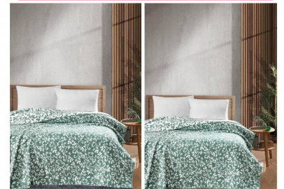 Плед хлопковый 200*220 "IVY" Турция