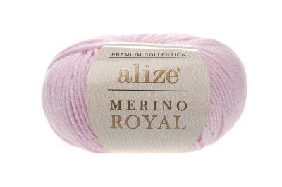 Пряжа Alize Nerino Royal  ( Мерино роял ) 31 светло-розовый