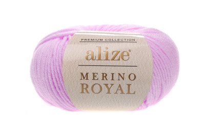 Пряжа Alize Nerino Royal  ( Мерино роял ) 474 светлая орхидея