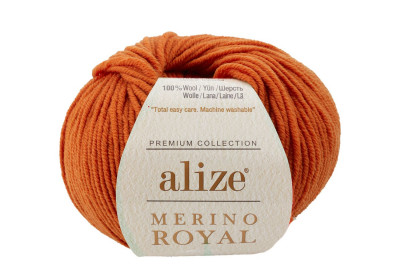 Пряжа Alize Nerino Royal  ( Мерино роял ) 89 терракот