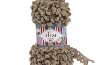 Пряжа Alize Puffy Fine (Ализе Пуфи Файн) 329