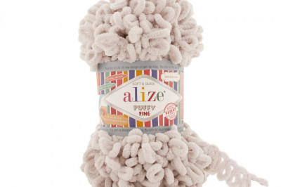 Пряжа Alize Puffy Fine (Ализе Пуфи Файн) 599
