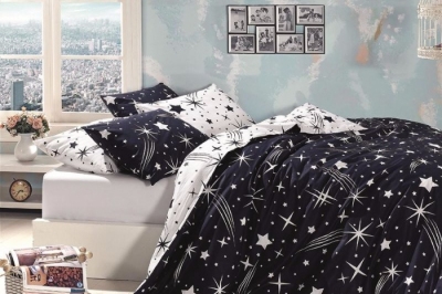 Постельное белье евро  Star от First Choice (R.246)
