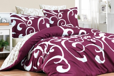 Постельное белье  евро COTTON SATIN Ruya Yakut