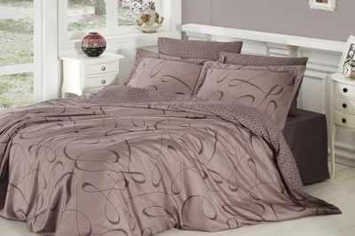 Постельное белье евро  COTTON SATIN Calisto Vizon