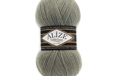 Пряжа Alize Superlana Klasik ( Суперлана класик ) 138 оливковый