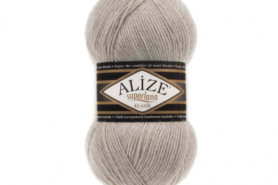 Пряжа Alize Superlana Klasik ( Суперлана класик ) 152 беж меландж