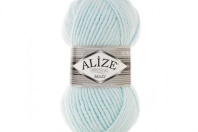 Пряжа Alize Superlana Maxi ( Суперлана Макси) 522 мята