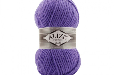 Пряжа Alize Superlana Maxi ( Суперлана Макси) 851 барвинок