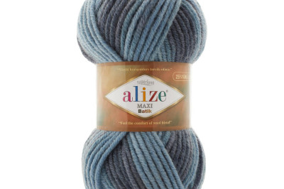 Пряжа Alize Superlana Maxi Batik ( Суперлана Макси Батик) 7785