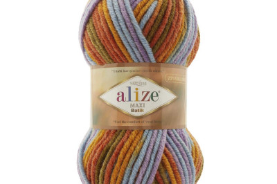 Пряжа Alize Superlana Maxi Batik ( Суперлана Макси Батик) 7794