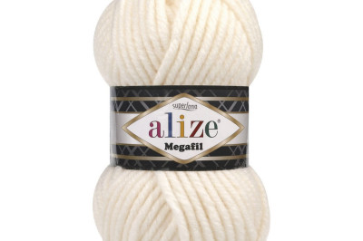 Пряжа Alize Superlana Megafil ( Суперлана Мегафил) 310 медовый