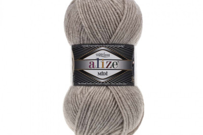 Пряжа Alize Superlana Midi ( Суперлана Миди) 152 бежевый меландж