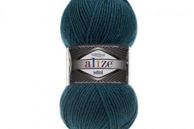 Пряжа Alize Superlana Midi ( Суперлана Миди) 212 джинс
