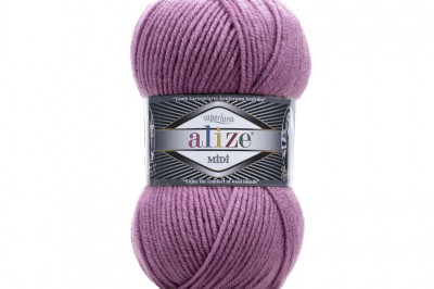 Пряжа Alize Superlana Midi ( Суперлана Миди) 440 темная роза