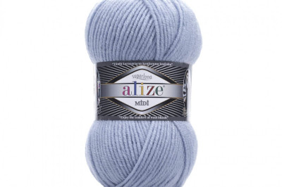 Пряжа Alize Superlana Midi ( Суперлана Миди) 480 голубой туман