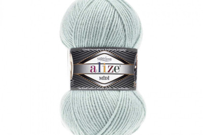 Пряжа Alize Superlana Midi ( Суперлана Миди) 522 мята