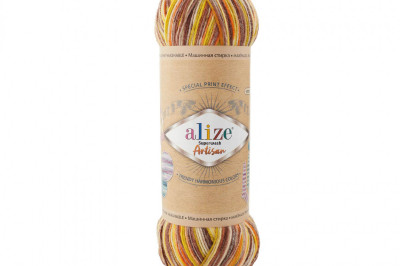 Пряжа Alize Superwash Artisan ( Супервош артисан) 9006