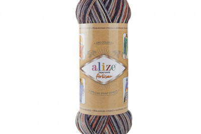 Пряжа Alize Superwash Artisan ( Супервош артисан) 9013