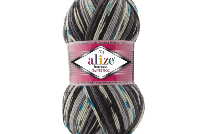 Пряжа Alize Superwash Comfort Socks( Супервош комфорт сокс) 7650