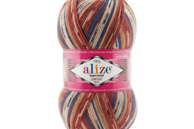 Пряжа Alize Superwash Comfort Socks( Супервош комфорт сокс) 7841